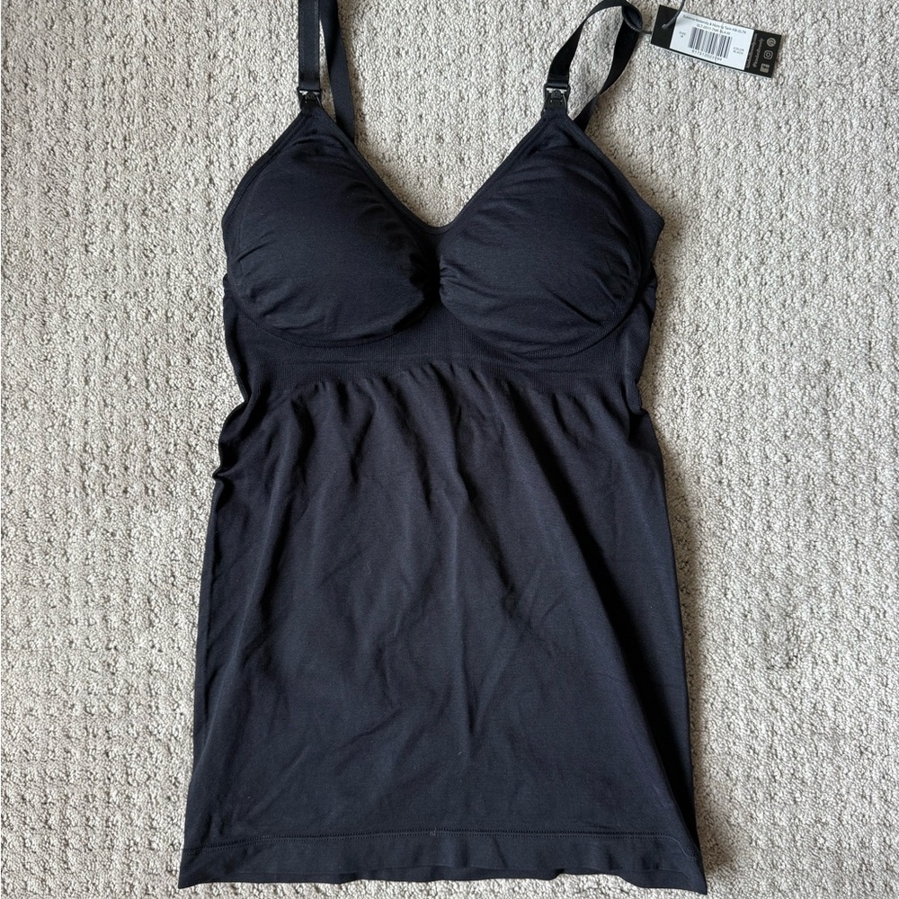 Kindred Bravely Black Nursing Tank